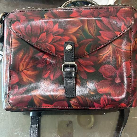 Patricia Nash Handbags - Floral Leather Crossbody by Patricia Nash